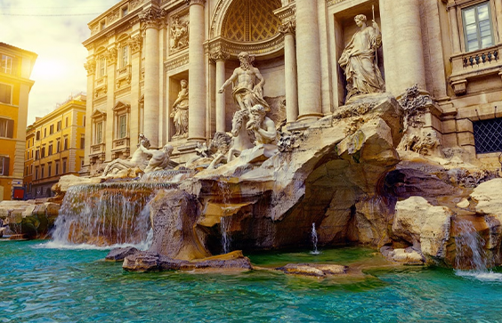 Trevi Fountain: A Masterpiece of Rome’s Trevi Falls.